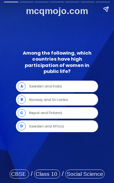 /web-stories/cbse-mcq-questions-for-class-10-social-science-civics-gender-religion-and-caste-quiz-2/