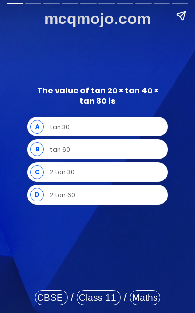 /web-stories/cbse-mcq-questions-for-class-11-maths-trigonometric-functions-quiz-2/