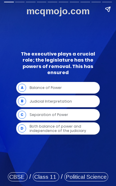 /web-stories/cbse-mcq-questions-for-class-11-political-science-judiciary-quiz-1/