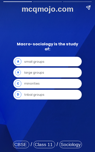 /web-stories/cbse-mcq-questions-for-class-11-sociology-sociology-and-society-quiz-2/