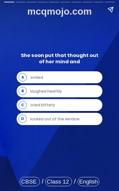 /web-stories/cbse-mcq-questions-for-class-12-english-flamingo-poem-my-mother-at-sixty-six-quiz-2/