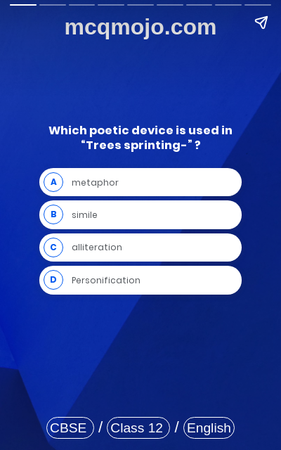 /web-stories/cbse-mcq-questions-for-class-12-english-flamingo-poem-my-mother-at-sixty-six-quiz-4/