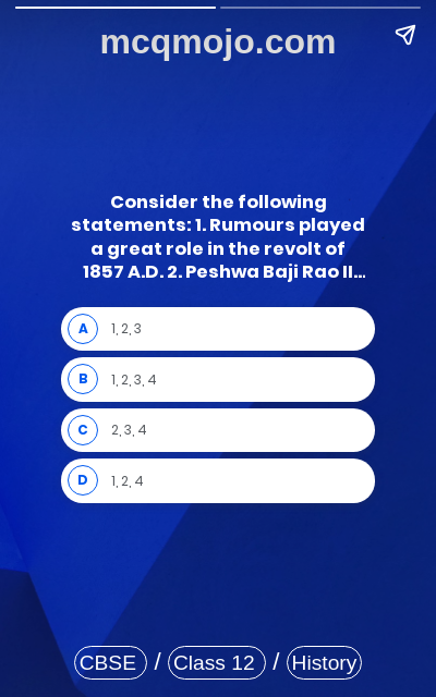 /web-stories/cbse-mcq-questions-for-class-12-history-rebels-and-the-raj-the-revolt-of-1857-and-its-representations-quiz-2/