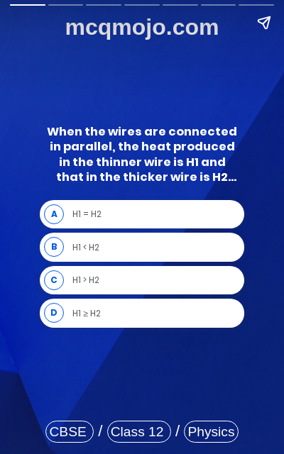 /web-stories/cbse-mcq-questions-for-class-12-physics-current-electricity-quiz-6/