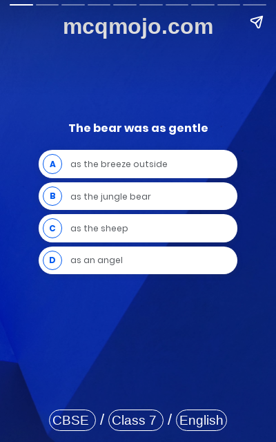 /web-stories/cbse-mcq-questions-for-class-7-english-an-alien-hand-the-bear-story-quiz-1/