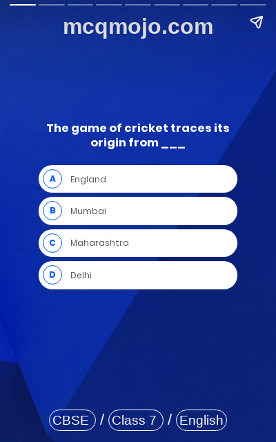 /web-stories/cbse-mcq-questions-for-class-7-english-honeycomb-the-story-of-cricket-quiz-2/