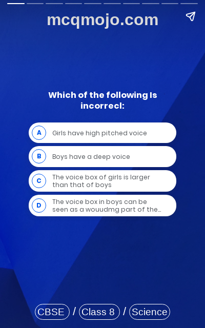 /web-stories/cbse-mcq-questions-for-class-8-science-reaching-the-age-of-adolescence-quiz-2/