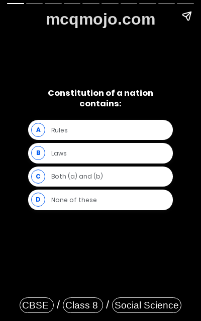 /web-stories/cbse-mcq-questions-for-class-8-social-science-civics-the-indian-constitution-quiz-1/