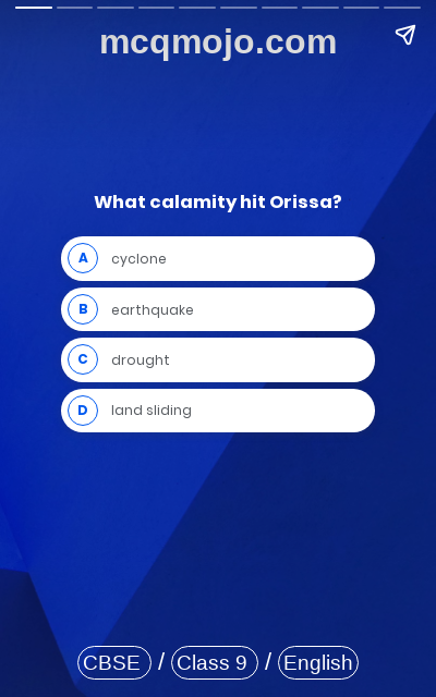 /web-stories/cbse-mcq-questions-for-class-9-english-moments-weathering-the-storm-in-ersama-quiz-1/